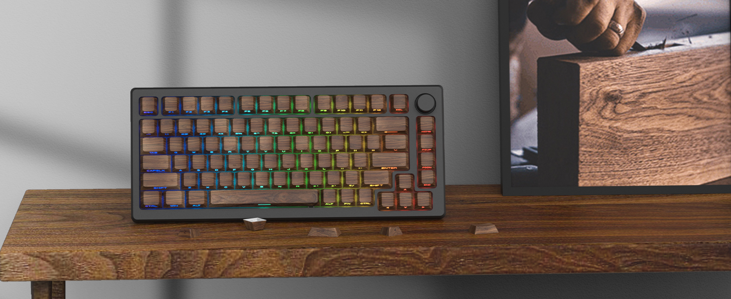 Amazon.com: XVX PBT Keycaps - Side Print Shine Through Custom